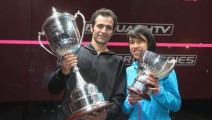 Amr Shabana und Nicol David (World Series Finals 2012)