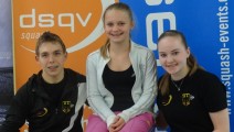 André Ergenz, Kacenka Tycova, Annika Wiese (German Junior Open 2012)