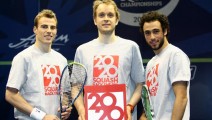 Nick Matthew, James Willstrop, Ramy Ashour (Allam British Open 2012)