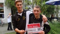 Niklas Becher und Lucas Wirths (Pioneer Cup 2012)