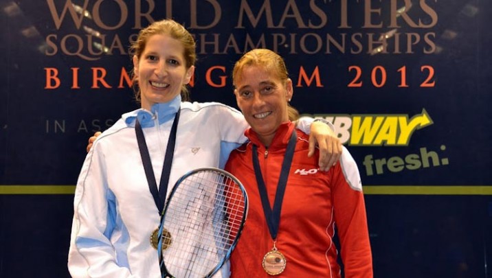Sabine Schöne und Simone Korell (World Masters 2012)