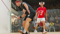 Rudi Rohrmüller v Florian Pößl (Bundesligaspiel: Hamborn gegen Hamburg 2012)