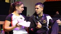 Caroline Sayegh mit Oliver Pettke (Damen-Team-Weltmeisterschaft 2012)