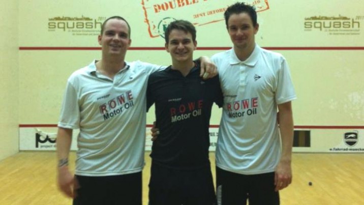 Tim Weber, Carsten Schoor, Jens Schoors (Turnhalle Open 2013)