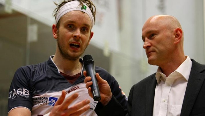 James Willstrop und Arno Limmeroth (Bundesliga Endrunde 2013)