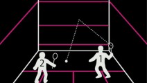 Squash: Falscher Aufschlag