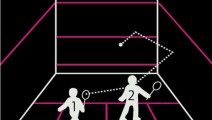 Weitere Letball-Situation (Wiederholung) beim Squash