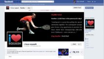 „iLoveSquash“: Größte facebook-Squash-Community!