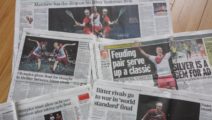 Britische Zeitungen (Berichte Commonwealth Games 2014)