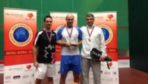 Morten W Sorensen, Omar Elborolossy, Armin Hameed (World Masters 2014)