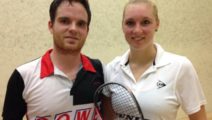 Tim Weber und Franziska Hennes (Bavarian Open 2014)