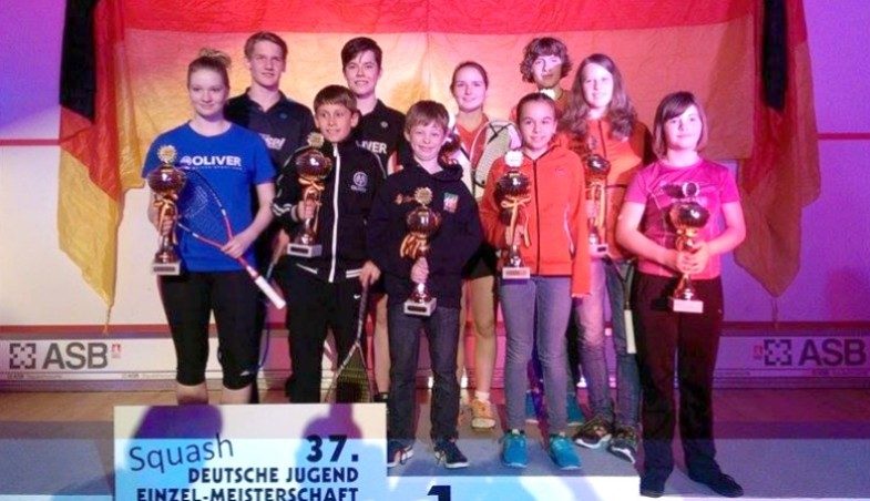 Sieger Deutsche Jugend-Einzelmeisterschaft 2015