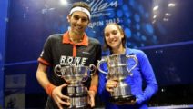 Mohamed Elshorbagy und Camille Serme (British Open 2015, Hull)