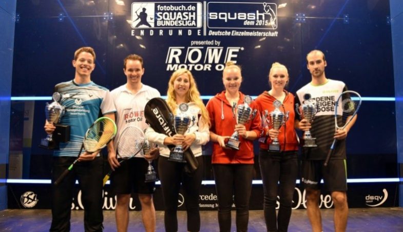 Die Sieger der Deutschen Einzelmeisterschaften 2015 in Würzburg