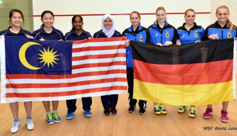 Malaysia vs Deutschland (Mädchen-Team-WM 2015)