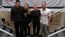 Raphael Kandra, Sina Wall, Sharon Sinclair und Tim Weber (2. DRL-Turnier, Hamburg)