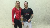 Franziska Hennes und Tim Weber (Krefeld Open 2015)
