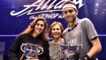 Nour El Sherbini und Mohamed Elshorbagy  (British Open 2016, Hull)