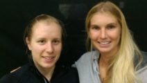 Chloe Mesic und Alexandra Fuller (Sekisui Open 2016, Kriens)
