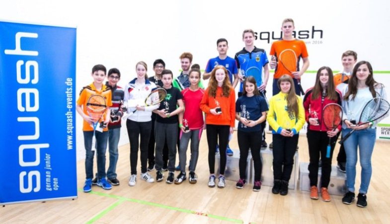 Sieger und Platzierte (German Junior Open 2016, Hamburg)