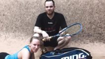 Sharon Sinclair und Tim Weber (Deutsche Doppelmeisterschaft 2016, Böblingen)