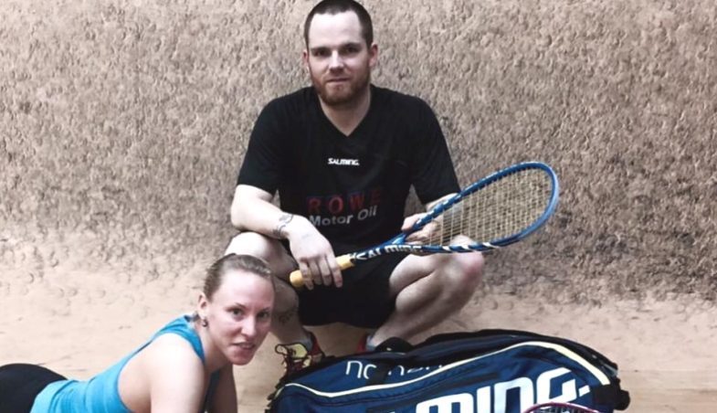 Sharon Sinclair und Tim Weber (Deutsche Doppelmeisterschaft 2016, Böblingen)