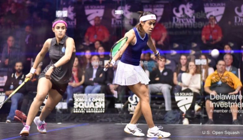 Nour El Tayeb vs Nicol David (U.S. Open, Philadelphia)