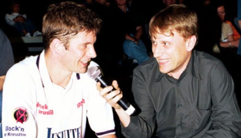 Florian Pössl im Interview mit Alexander Lukasch (Bundesliga-Endrunde 2001, Duisburg)