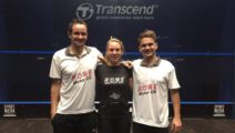 Jens Schoor, Sharon Sinclair und Carsten Schoor (Transcend Open, Hamburg)