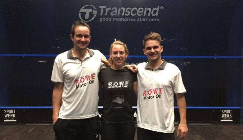 Jens Schoor, Sharon Sinclair und Carsten Schoor (Transcend Open, Hamburg)