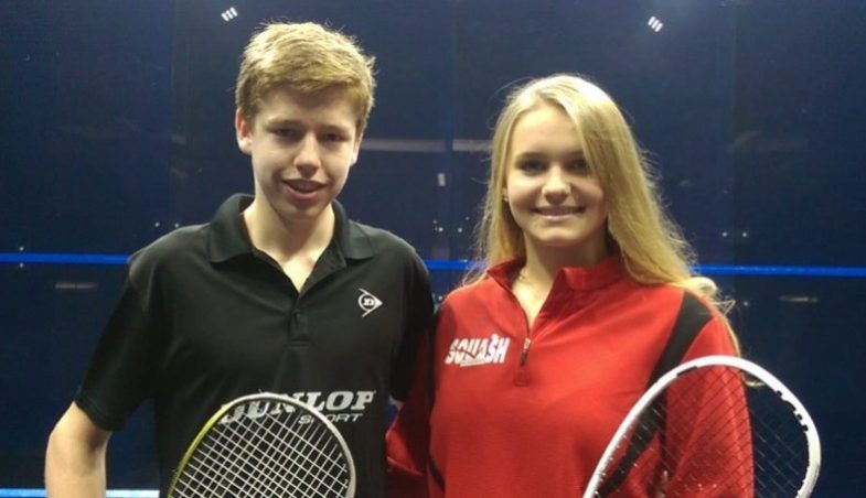 Johannes Dehmer-Saelz und Kacenka Tycova, Sieger des 2. DJRL-Turniers (Hamburg)