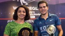 Raneem El Welily und Karim Abdel Gawad (Wadi Degla Open und Men's PSA World Championship