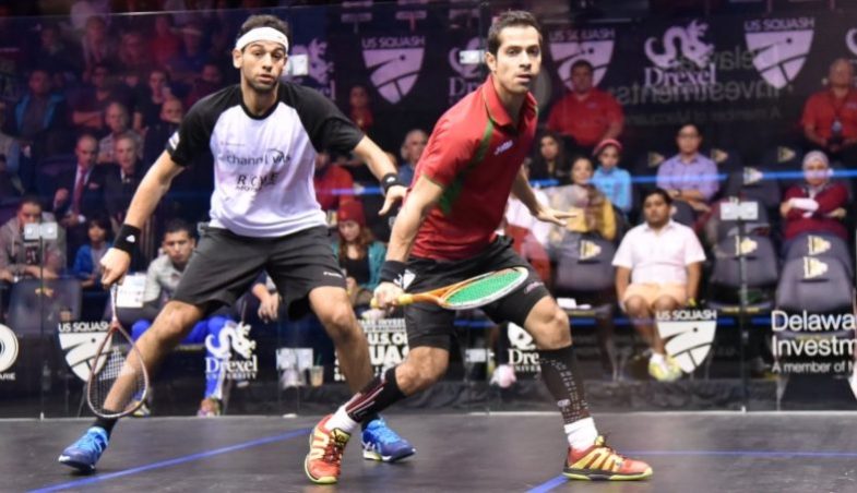 Mohamed Elshorbagy vs Cesar Salazar (U.S. Open 2016, Philadelphia)