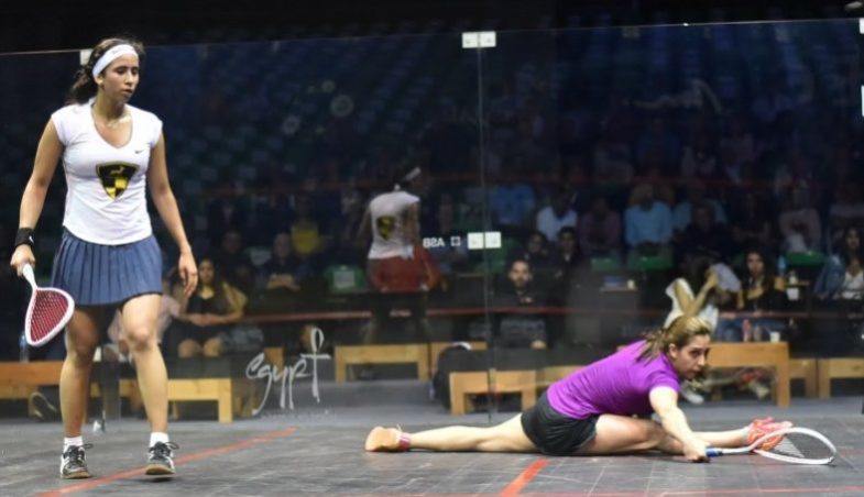 Nouran Gohar vs Nadine Shahin (PSA Women’s World Championship 2017, El Gouna)