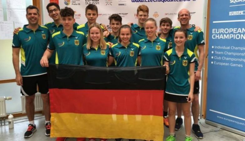 Deutsche U15- und U17 Nationalmannschaften (Team-EM, Prag)