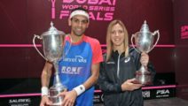 Mohamed Elshorbagy und LAura Massaro (World Series Finals 2017, Dubai)