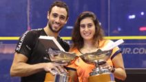 Nour El Sherbini und Ramy Ashour (China Open 2017, Schanghai)