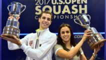 Ali Farag and Nour El Tayeb (US Open, Philadelphia)