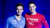 Valentin Rapp und Raphael Kandra   (Deutsche Einzelmeisterschaften 2018, Hamburg)