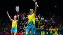 Donna Urquhart und Cameron Pilley (Commonwealth Games 2018, Gold Coast)