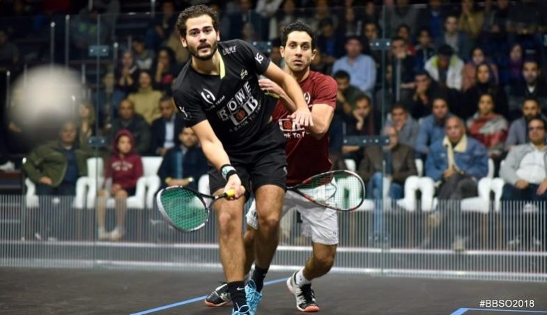 Karim Abdel Gawad vs Tarek Momen (Black Ball Open 2018, Kairo)