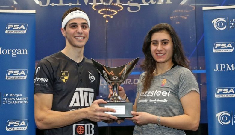 Ali Farag und Nour El Sherbini (Tournament of Champions, New York)
