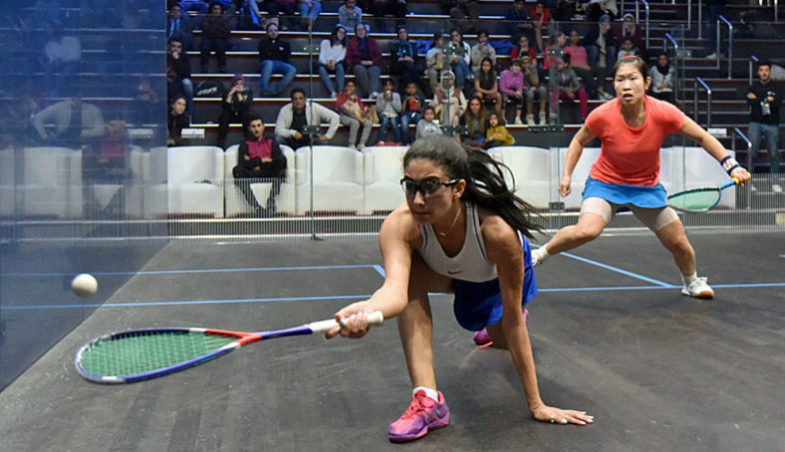 Rowan El Araby vs Annie Au (Black Ball Open,Kairo)