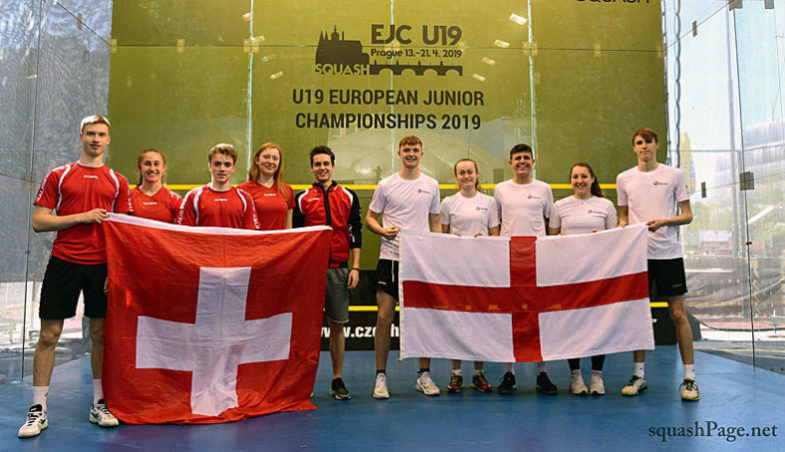 Finale U19 Juniore-Europameisterschaft 2019 (Prag): Schweiz vs England