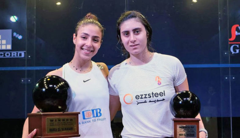 Hania El Hammamy und Nour El Sherbini  (Black Ball Open 2020, Kairo)