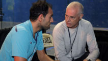 Mohamed Elshorbagy und Rodney MArtin (US Open, Philadelphia)