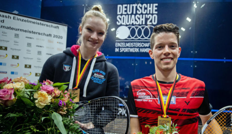 Saskia Beinhard und Raphael Kandra (DEM 2019, Hamburg)