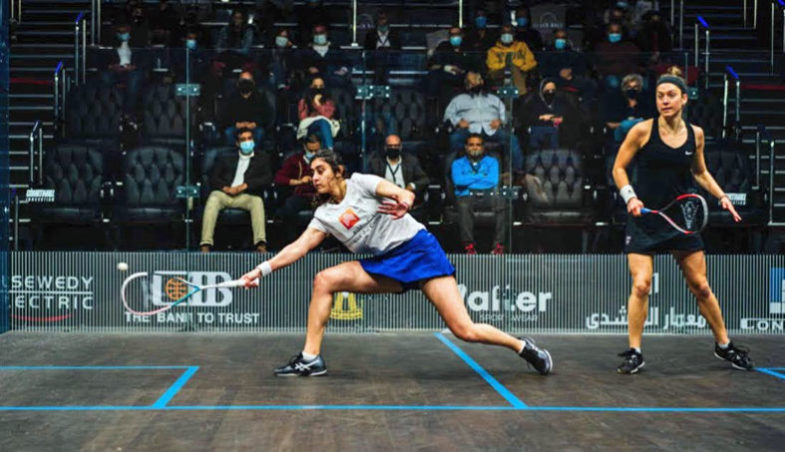Nour El Sherbini vs Sabrina Sobhy (Black Ball Open 2021, Kairo)