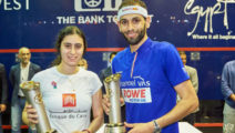 Nour El Sherbini und Mohamed Elshorbagy , Winner El Gouna International Open 2021