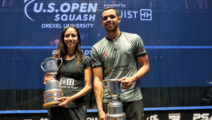 Nouran Gohar und Mostafa Asal (US Open 2021, Philadelphia)